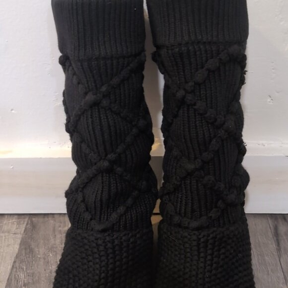 UGG Argyle Classic Knit Boots 8 - Picture 8 of 11